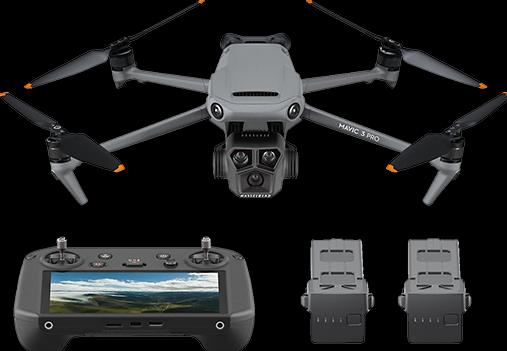 Produktbild DJI Mavic 3 Pro Fly More Combo inkl. RC Pro (43 min, 958 g, 20 Mpx)
