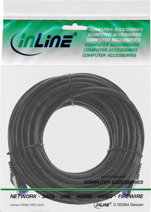 Immagine prodotto InLine Cavo patch blindato (U/FTP, CAT6a, 15 m)