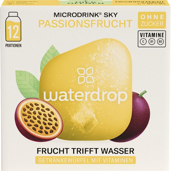 Produktbild Waterdrop Sky (Passionsfrucht, Ananas, 12 x)