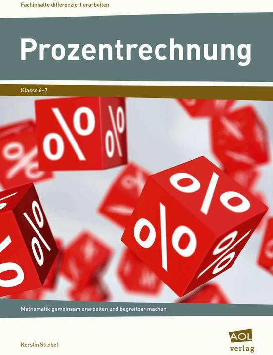 Immagine prodotto Prozentrechnung (Tedesco, Kerstin Strobel, 2016)