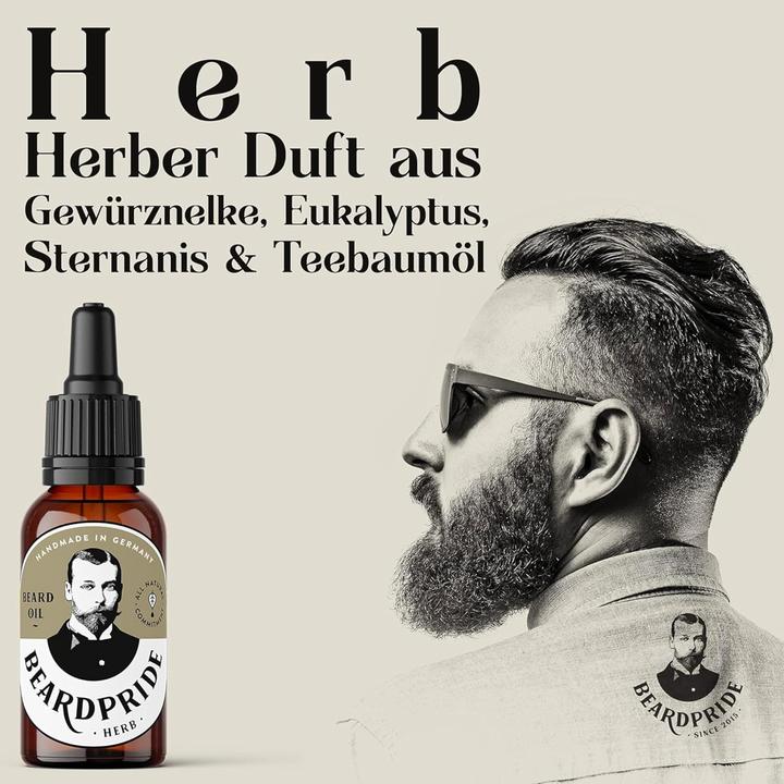 Immagine prodotto ‎Beardpride Bartöl "Herb" (30 ml)