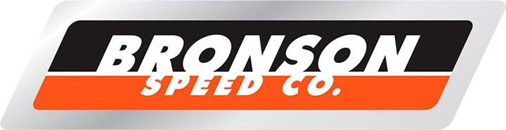 Produktbild Bronson Speed Co. Strip Logo Foil Stickers 4.9"