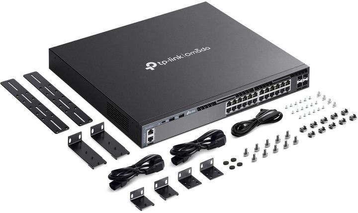 Image du produit TP-Link Omada 24-Port Gigabit Stackable L3 Managed Switch With 4 10ge Sf (24 Ports)