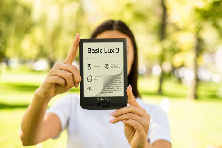 Produktbild PocketBook Basic Lux 3 (6", 8 GB, Schwarz)
