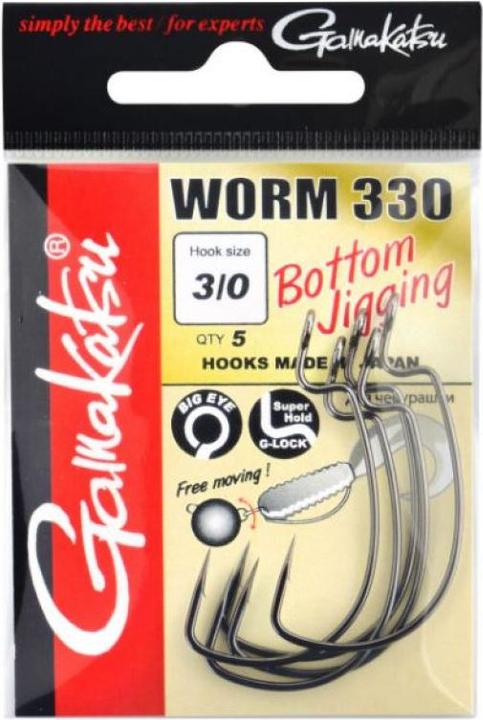 Produktbild Gamakatsu haken worm 325 (x5)
