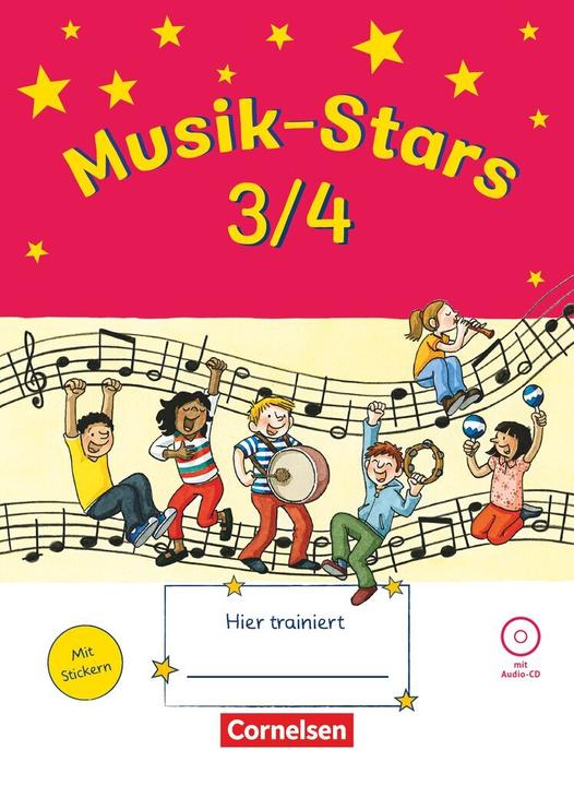 Image du produit Musik-Stars 3./4. Schuljahr. Grundwissen. Übungsheft mit CD-ROM (Allemand, Solveig, Wezel, 2017)