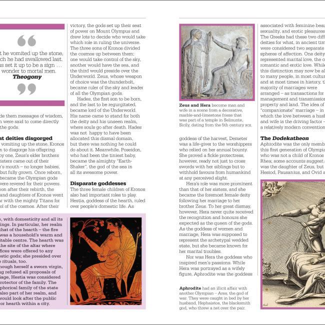 Actual product image The Mythology Book (English, Collectif, 2018)