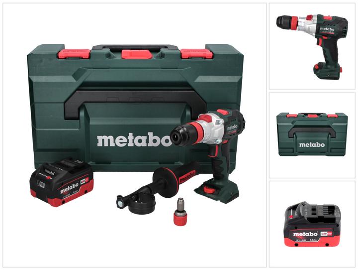 Actual product image Metabo SB 18 LTX BL Q I Battery impact drill 18 V 130 Nm Brushless + 1x battery 5.5 Ah + metaBOX - (Rechargeable battery operated)
