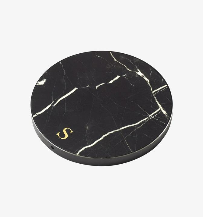 Actual product image Safari Selection Borne de charge CIRCLE MARBLE noir/?? petits motifs (10 W)