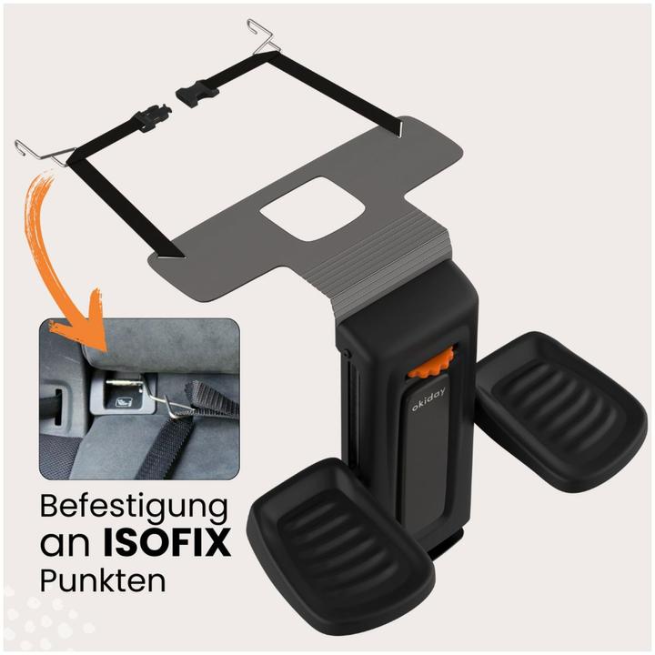 Actual product image Okiday Footrest orange