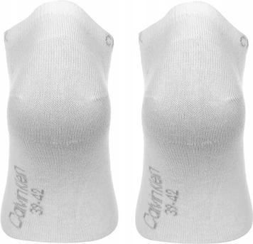Actual product image Calvin Klein 4 Pair Low Cut Sneaker Socks Mens Short Sock, Colour:Blue, Socks & Stockings:39-42 (39 - 42)
