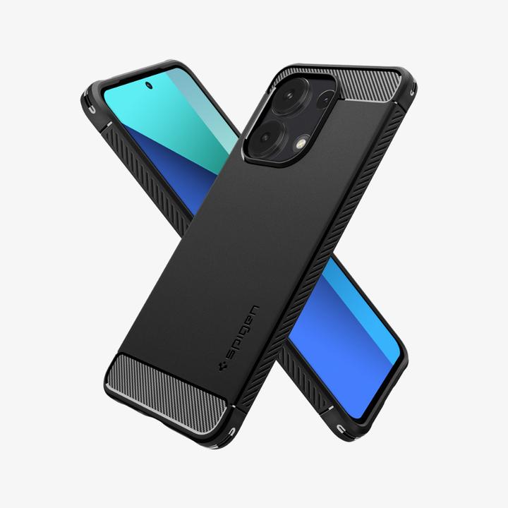 Image du produit Spigen Rugged Armor case for Xiaomi Redmi Note 13 4G / LTE - matte black (Xiaomi Redmi Note 13 4G)