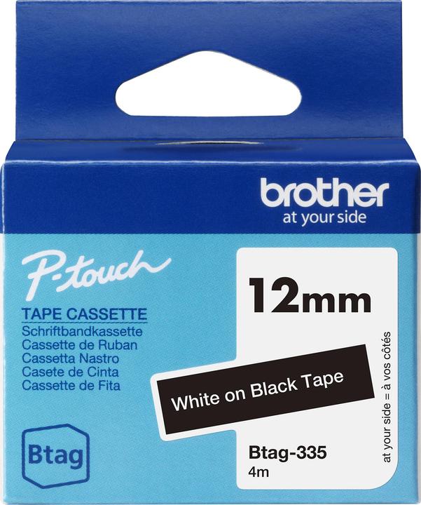Actual product image Brother BTAG335 (1.20 cm, Black)