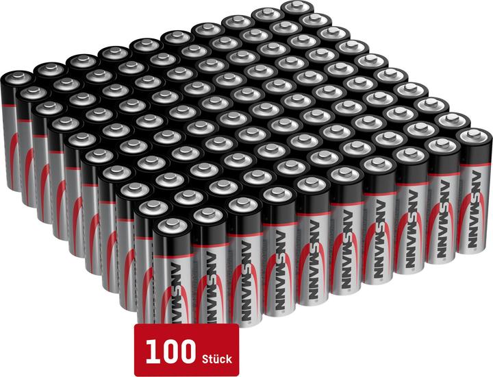 Produktbild Ansmann Alkaline Batterie (100 Stk., AA, 2700 mAh)