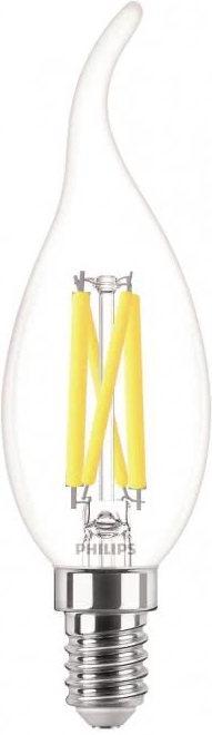 Produktbild Philips Professional MST LEDcandle 3,4-40W/927 E14 klar Kerze 470lm DIMTONE windst. D,4kWh/1000 (E14, 3.40 W, 470 lm, 1 x, D)