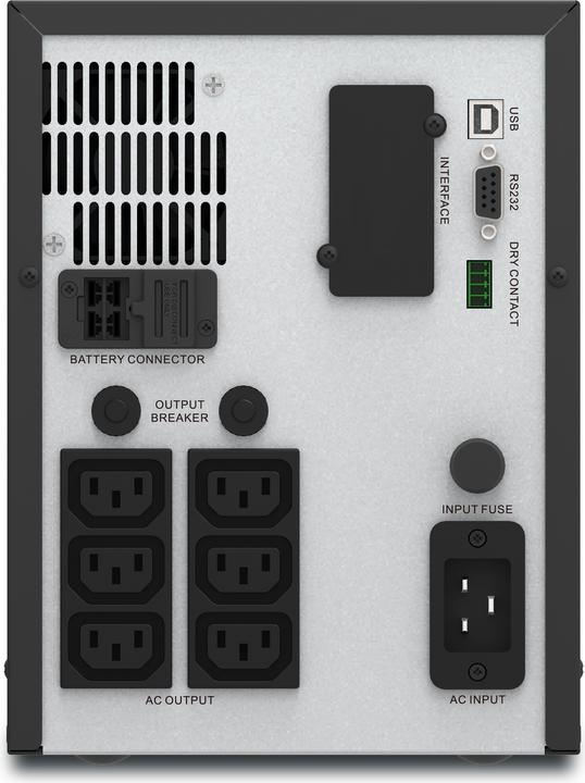 Produktbild APC USV SMV3000CAI, 3000VA/2100W (3000 VA, 2100 W, Line-Interaktiv USV)