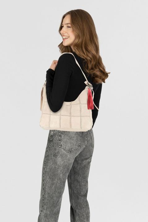 Actual product image Taschendieb Malvengasse Schultertasche Leder 31 cm