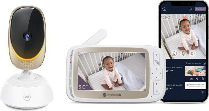 Produktbild Motorola Babyphone Video VM85 Connect (Babyphone mit Kamera, 300 m)
