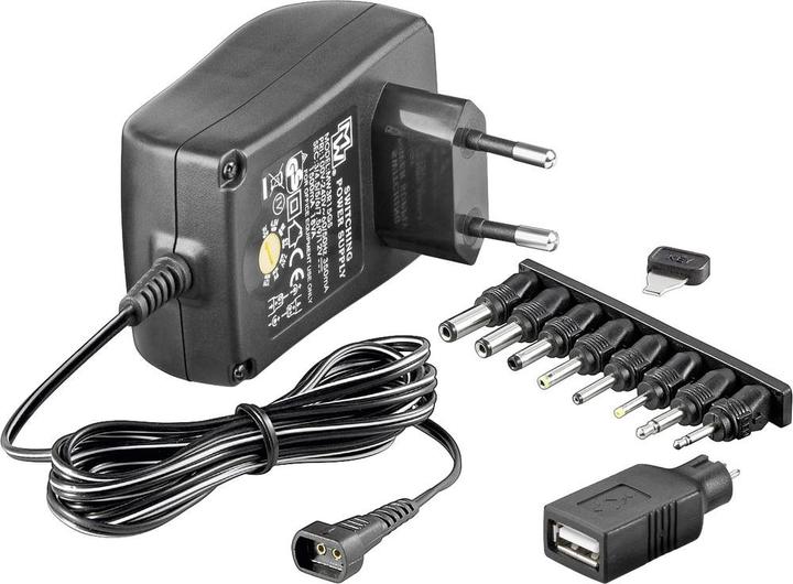 Goobay 3 V - 12 V Universal-Netzteil 1.5A