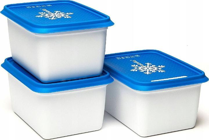 Actual product image Merkloos Freezer container 1000 ml set with 3 pieces (1 l)