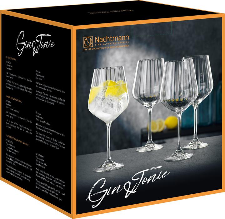 Image du produit Nachtmann Gin&Tonic (6.40 dl, 4 x, Verres à gin)