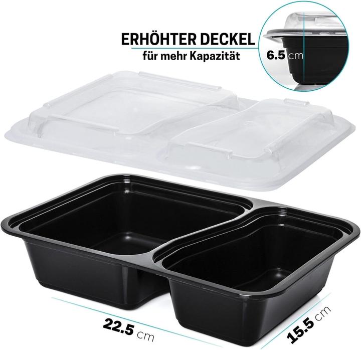 Actual product image Igluu Meal Prep 2-Fach Meal Prep Container
