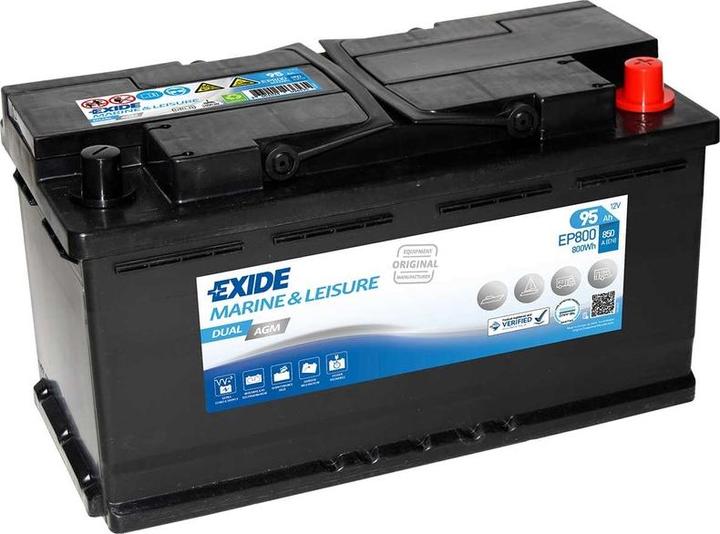 Produktbild Exide Dual Agm (12 V, 92 Ah)