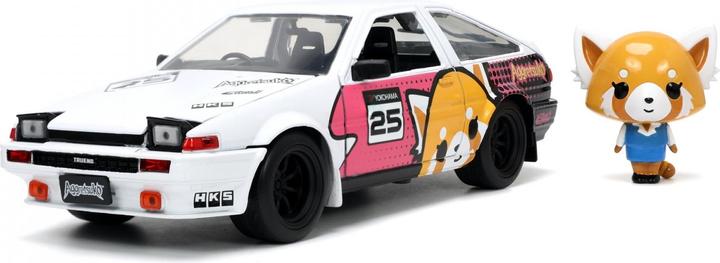 Actual product image Jada Aggretsuko 1986 Toyota Trueno AE86 1:24