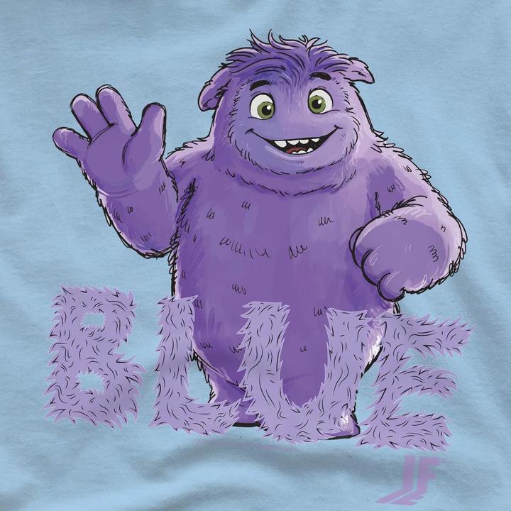 Actual product image IF Mens Blue Waving T-Shirt (3XL)