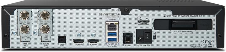 Image du produit Vu+ Duo 4K SE (4 Go, 4x DVB-S2 (2x Twin), Arbre CI)