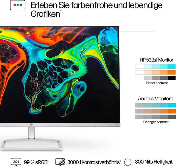 Actual product image HP Series 5 532sf (1920 x 1080 pixels, 32")