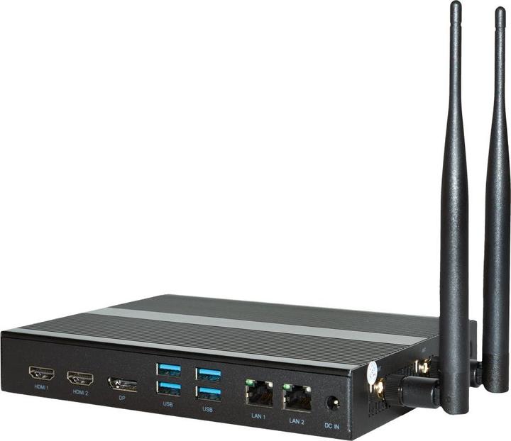 Actual product image Step PC Micro DS8105 without operating system (i5-10210U 8GB 128GB SSD 1x DP 2x HDMI) ** ACTION ** (Intel Core i5-10210U, 8 GB, 128 GB, Intel UHD Graphics)