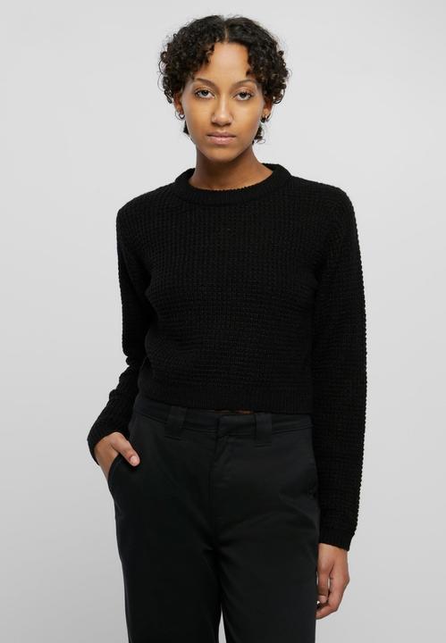 Image du produit Urban Classics Ladies Short Waffle Sweater (4XL)