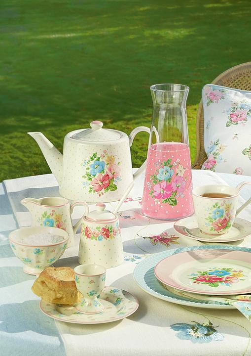 Actual product image Greengate Rosalia French Bowl medium white 10cm (1 x)