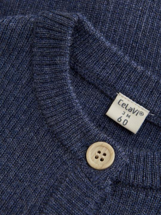 Actual product image CeLaVi Baby cardigan made from merino wool (70)