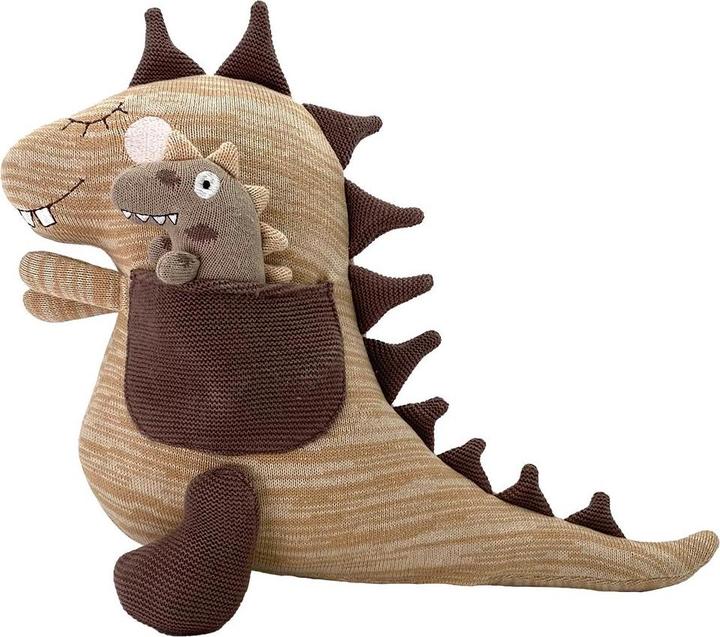 Actual product image Oyoy Cuddly toy Dina & Bobo 44 cm, Brown (30 cm)
