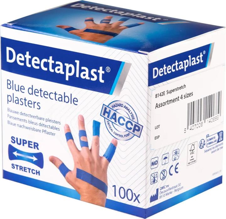 Immagine prodotto Detectaplast gesso elastico removibile Mix 5 40pz, blu (40 x)