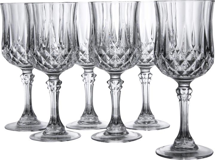 Productafbeelding CreaTable Longchamp Eclat (17 cl, 6 Bril, Witte wijnglazen)