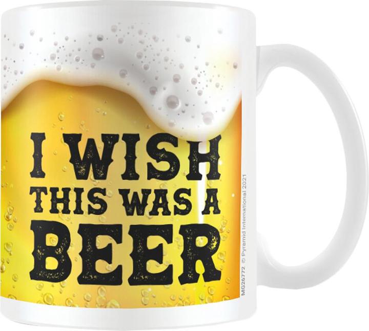 Immagine prodotto Pyramid Tazza da caffè I Wish This Was Beer (325 ml, 1 x)
