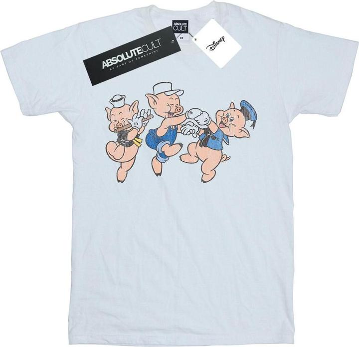 Image du produit Disney - T-shirt THREE LITTLE PIGS HAVING FUN - Homme (XXL)