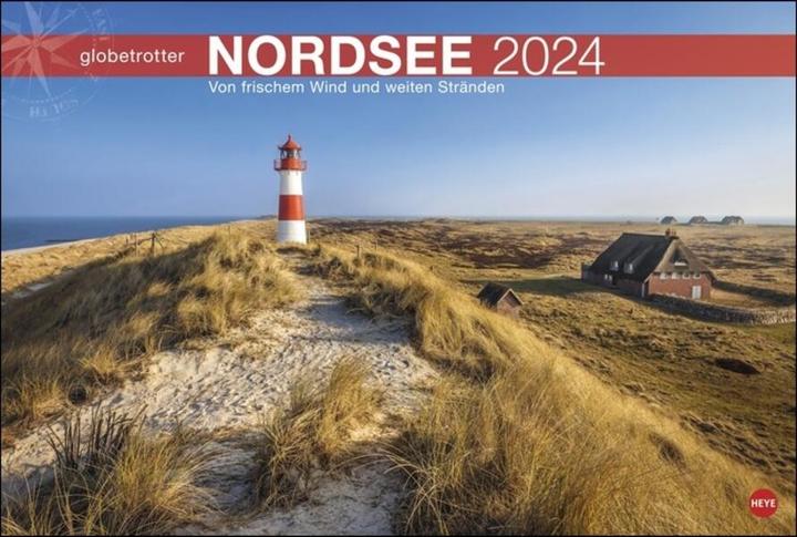 Produktbild Nordsee Globetrotter Kalender 2024 (Deutsch)