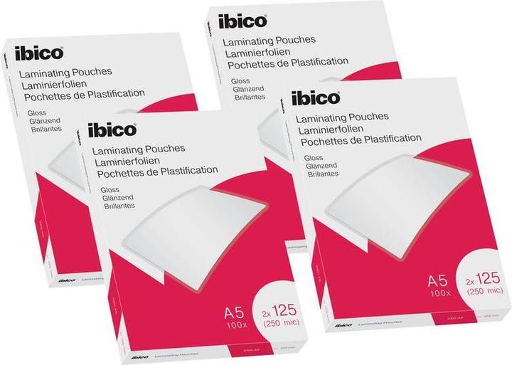Actual product image Ibico Laminating foil A5, 125 µm 100 pieces (A5, 100 Piece, 125 µm)