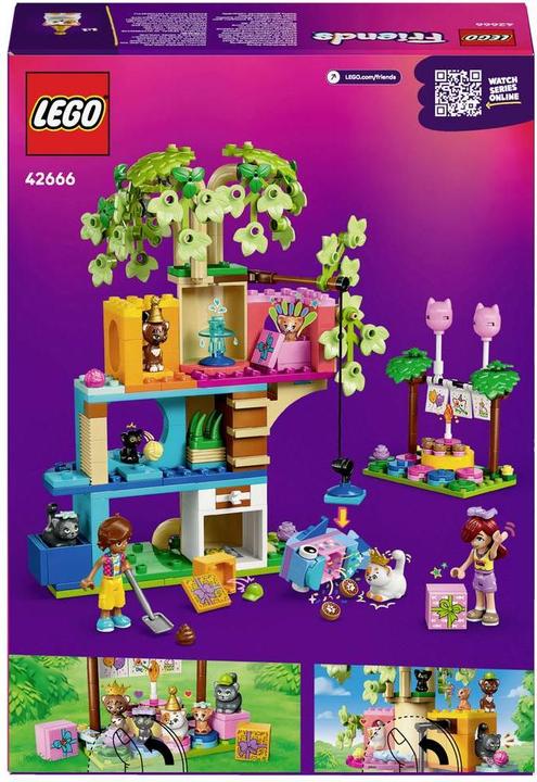 Produktbild LEGO FRIENDS Katzengeburtstagsparty & Baumhaus (42666, LEGO Friends)