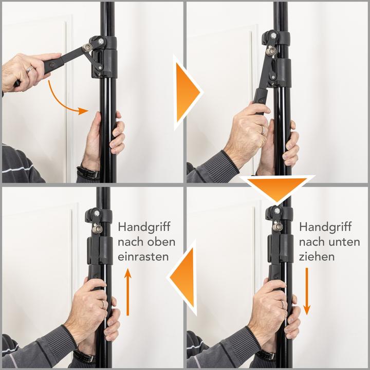 Produktbild Walimex pro Autopole 220-380cm inkl. Superklemme (Stativhalterung)