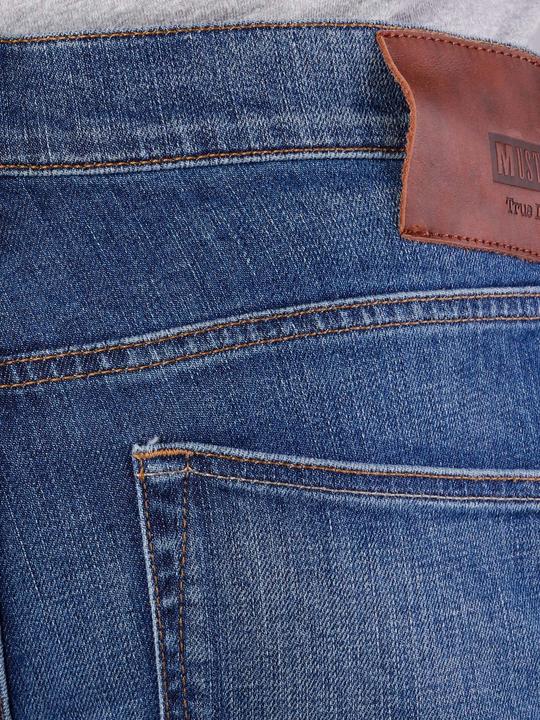 Actual product image Mustang Oregon tapered jeans crinkle used rinse (W32/L32)