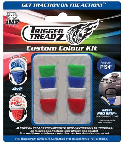 Produktbild GED Trigger Treadz TT Custom Colour Kit (8 PACK) PS4 (PS4)