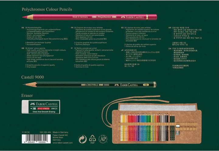 Produktbild Faber-Castell Polychromos (Mehrfarbig, 30 x)