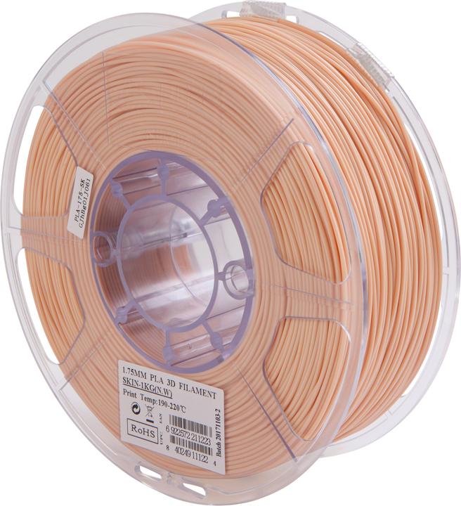 Actual product image eSUN Filament PLA Skin - Brown 1.75mm 1000g (PLA+, 1.75 mm, 1000 g, Brown)