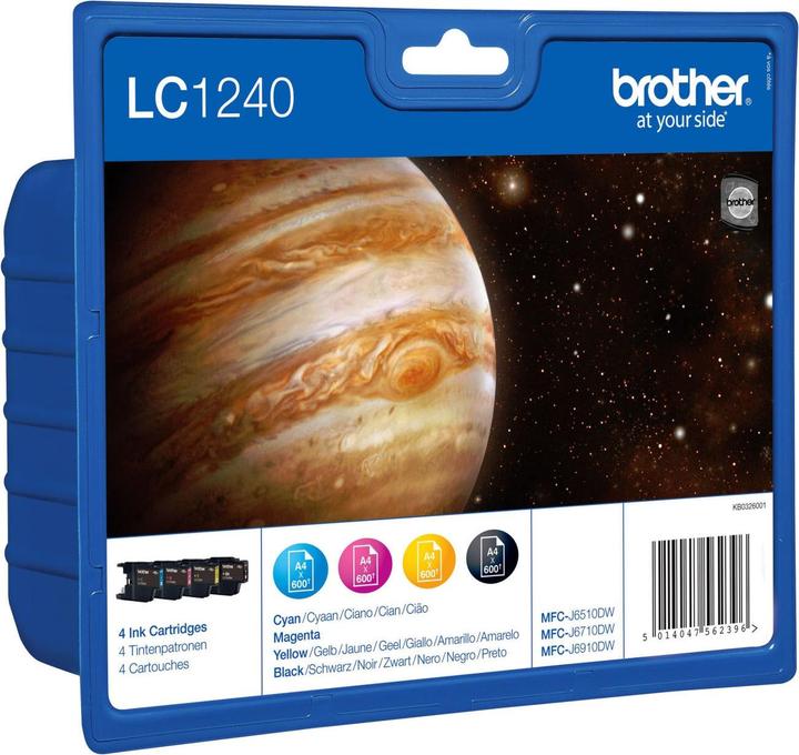 Image du produit Brother LC-1240VALBP Value Pack (M, CF, Y, C)