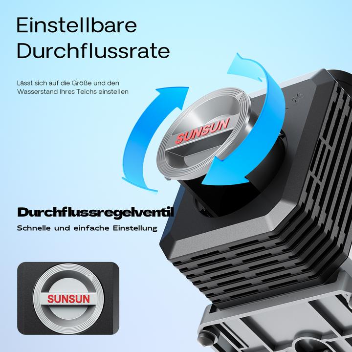 Produktbild SunSun CTP-14000 SuperECO 14.000 l/h 120W Teichpumpe Filterpumpe Bachlaufpumpe Umwälzpumpe